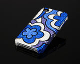 Sweet Bonquet Bling Swarovski Crystal Phone Cases - Blue