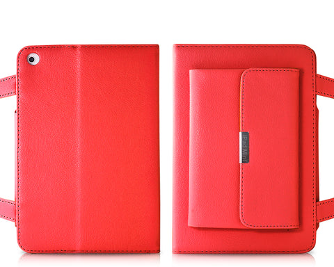 Holster Series iPad Mini Leather Case - Red