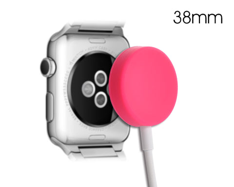 38mm Apple Watch Magnetic Charging Cable Protection Case - Pink