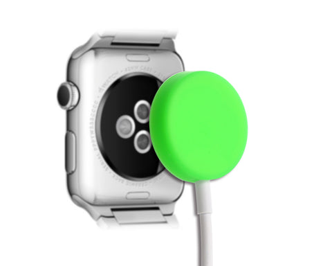 Protecitve Case for Apple Watch Charging Cable - Green