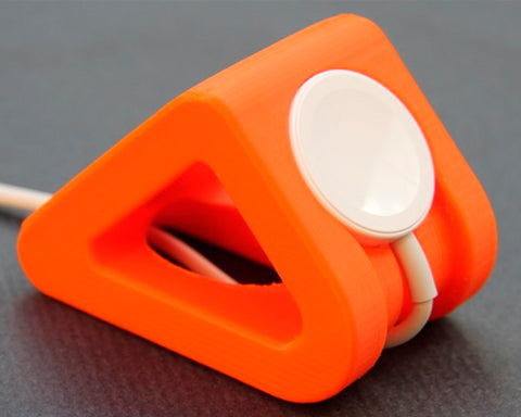 3D Printing Compact Charger Stand for 38mm / 42mm Apple Watch - Orange