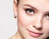 Adorable Rabbit Shaped Bling Swarovski Crystal Stud Earrings