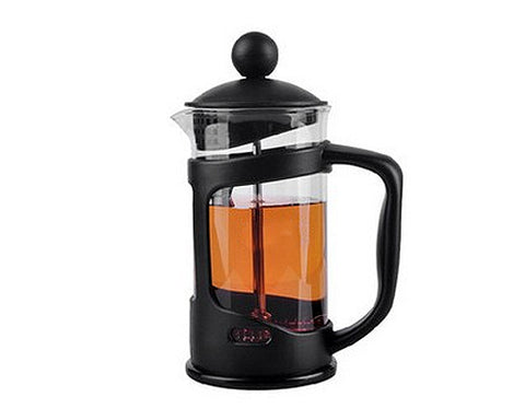 350 ml Stainless Steel French Press Coffee and Tea Maker - Black