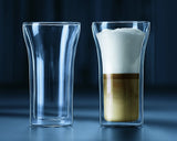 Double Walled Coffee Glasses 400ml