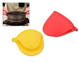 2 Pieces Silicone Pot Holders Oven Mitt Pinch Grip - A