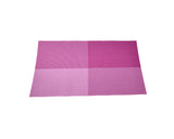 6 Pcs Colorful Insulated Stain Free Table Placemat - Purple
