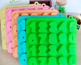 Silicone Number Shaped Ice Cube Tray