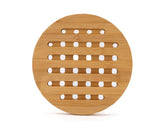 18 cm Round Shaped Bamboo Hot Pad for Table
