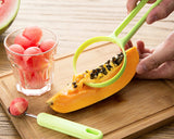 2 in 1 Multi Function Fruit Spoon Melon Baller and Paring Knife Peeler