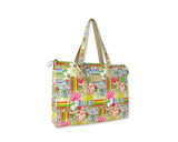 Canvas Series 14-inches Women's Briefcase and Laptop Handbag - Petal