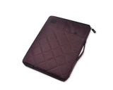 Diamond Series MacBook Sleeve Case with Handle - Burgundy