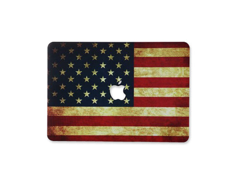 Matt Series MacBook Hard Case - American