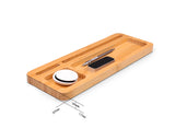 Bamboo Smartphone, Tablets and Apple Watch Phone Stand Storage Holder