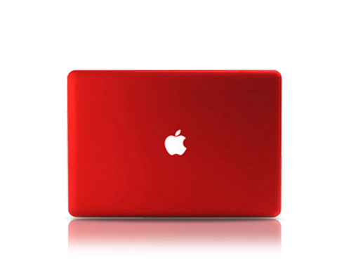 Matt Series 12&quot; MacBook Hollow-out Logo Hard Case - Red