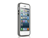 Odoyo SharkSkin Series iPhone 5 and 5S Silicone Case - Smoke Gray
