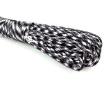 7 Strands High Strength Paracord - Black and White