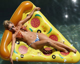 Pizza Shaped Inflatable Pool Floating Lounger