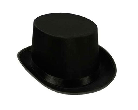 Deluxe Adult Formal Costume Top Hat - Black