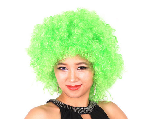 Afro Clown Costumes Wig - Green