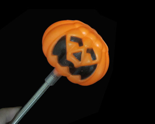 Halloween Party Decoration Flash LED Handheld Stick Light Lamp-Pumpkin