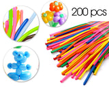 200 Pcs Party Decoration Color Twisting Balloons Pack