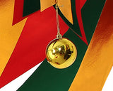 3 Meter Christmas Wave Hanging Flags with Bells