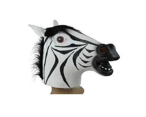 Halloween Zebra Head Mask