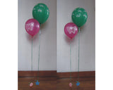 5 Pcs Helium Balloon Hanger Five Ring Ornaments for Party Decoration