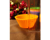 12 Pcs Silicone Christmas Bakeware Baking Cups / Cupcake Liners