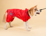 Waterproof Dog Raincoat Rain Jacket with Pocket