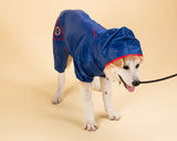 Waterproof Dog Raincoat Rain Jacket with Pocket