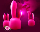 Adult Sex Toy Women AV Wands Silicone Headgear for Breast