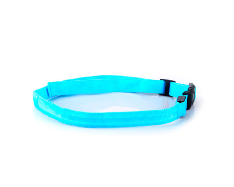 LED Jogging Waist Belt - Blue