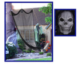 Halloween Decorations Creepy Cloth with Ghost Mask 10.8 Feet Long