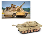 Alloy Diecast United States M1 ABRAMS Main Battle 1:48 Tank Toy Model