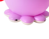 Cute Octopus USB Charging LED Night Light for Children - Purple