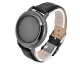 Unisex Cool LED Touch Screen PU Leather Wrist Watch