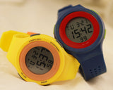 2 Pcs SHHORS Date Display Alarm Chronograph Light Watches