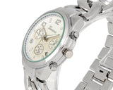Luxury Women's Chain Band Bracelet Interlocked Wrist Watch